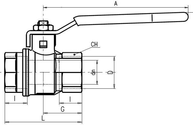 Ball Valve, Lever - Female x Female