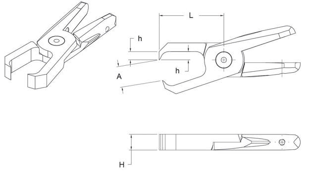 GPT.PEL- Long Perpedicular End Cut Blade