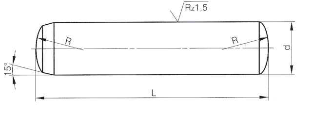 Dowel Pins, DIN 6325