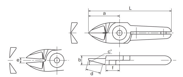 N Series - Standard Blades, 15°
