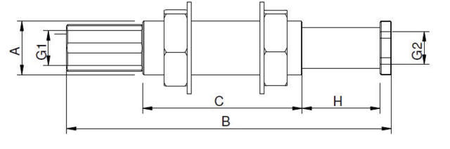 Telescopic Suspension Threaded Body (Rotative)